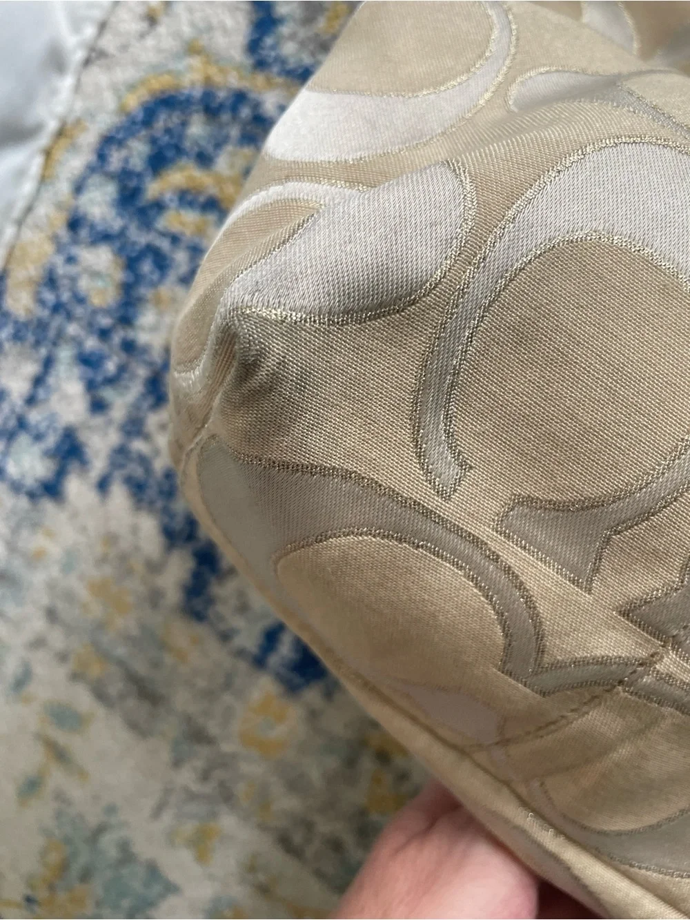 Coach poppy tote