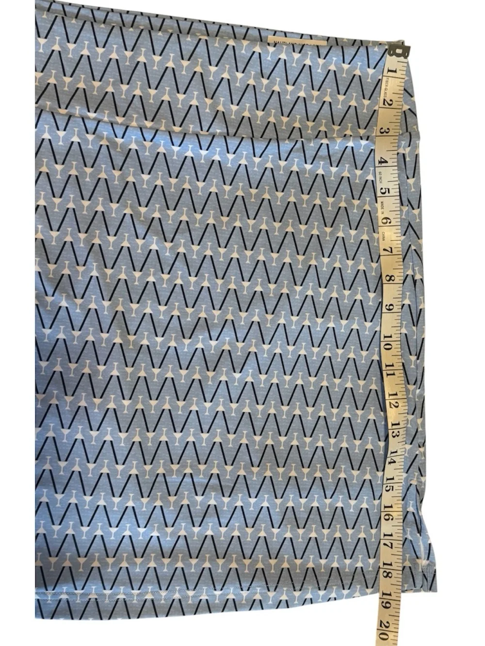 Golftini skort size