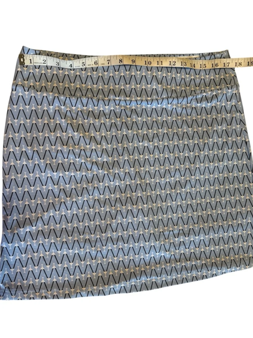 Golftini skort size