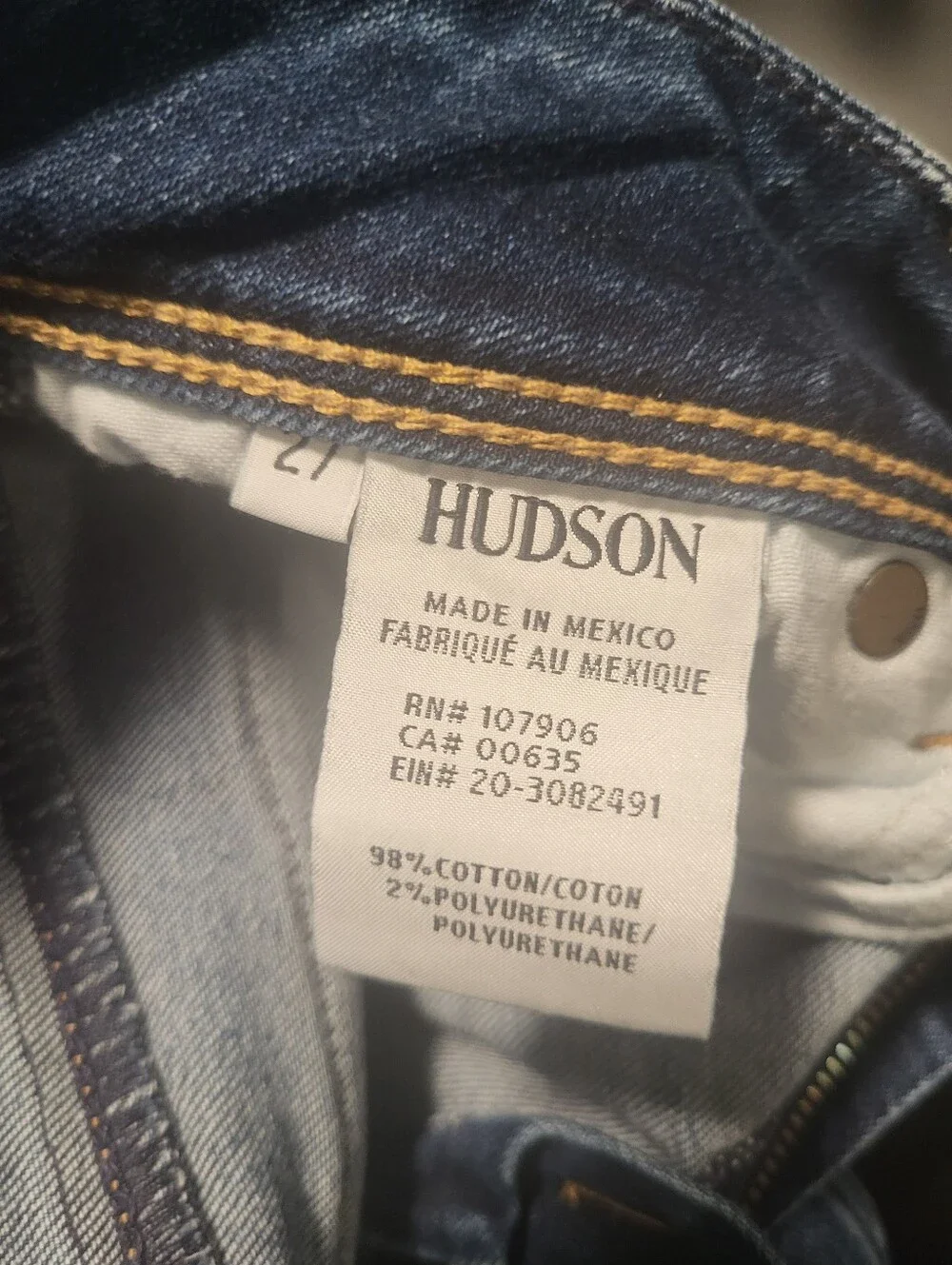 Hudson Jeans amazing fit