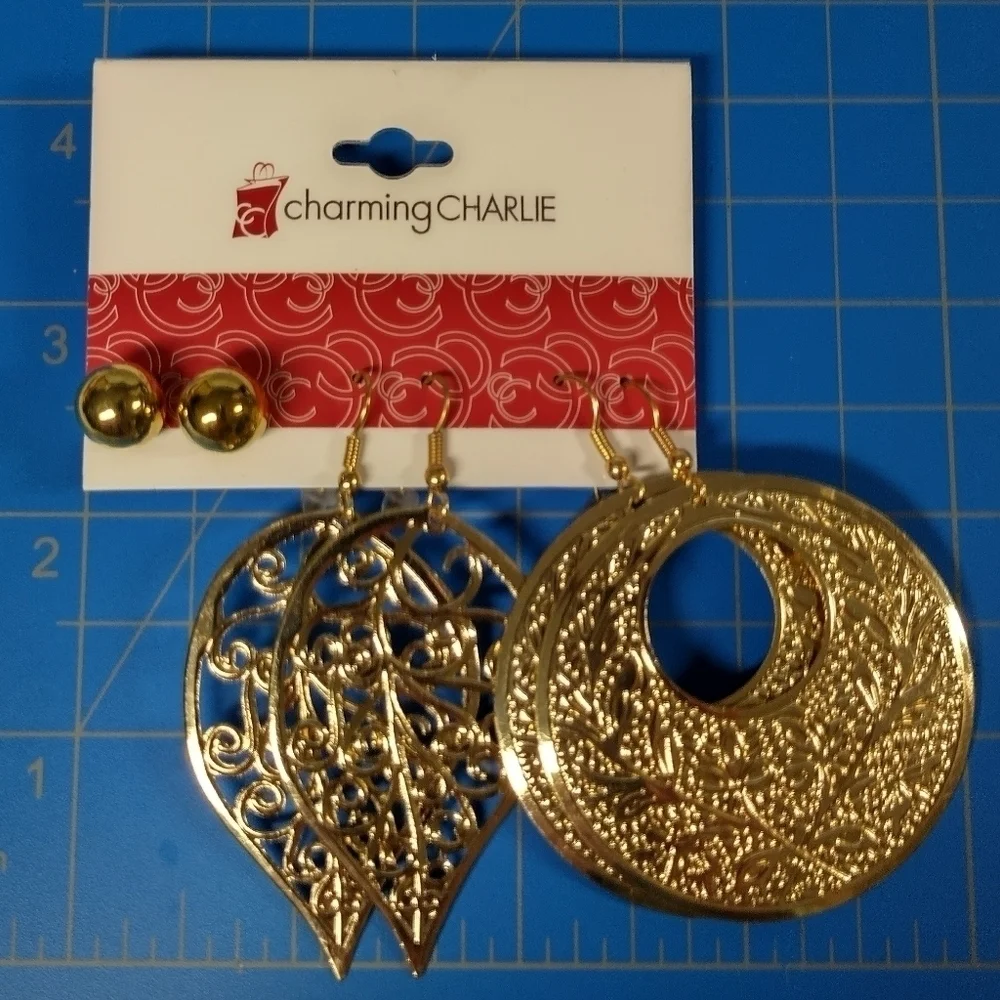 😊3/$12 9 Pairs of BNWT Earrings Bundle! Various Styles, All For Pierced Ears.