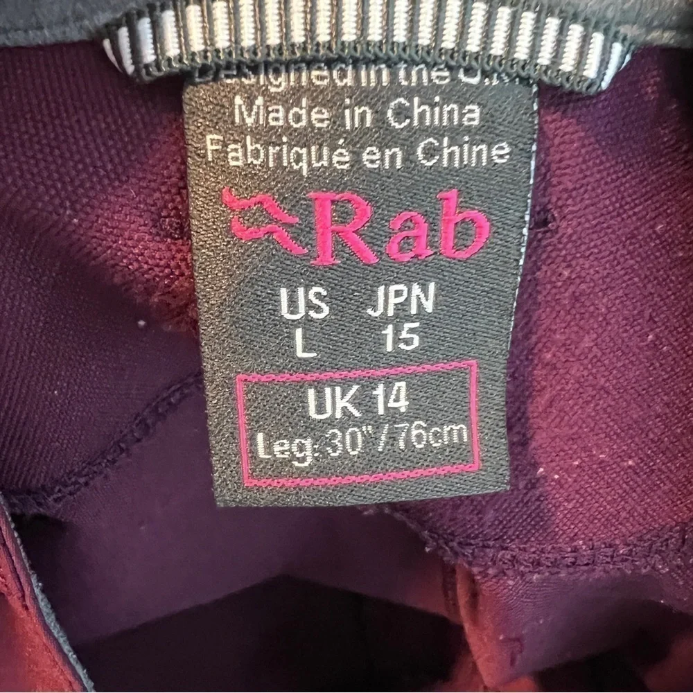 Rab women’s size