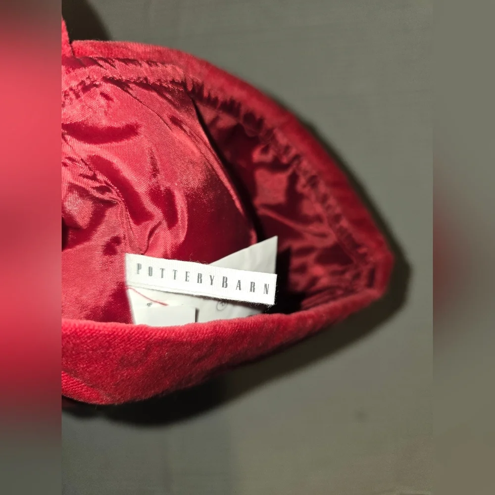 Pottery Barn elegant red
