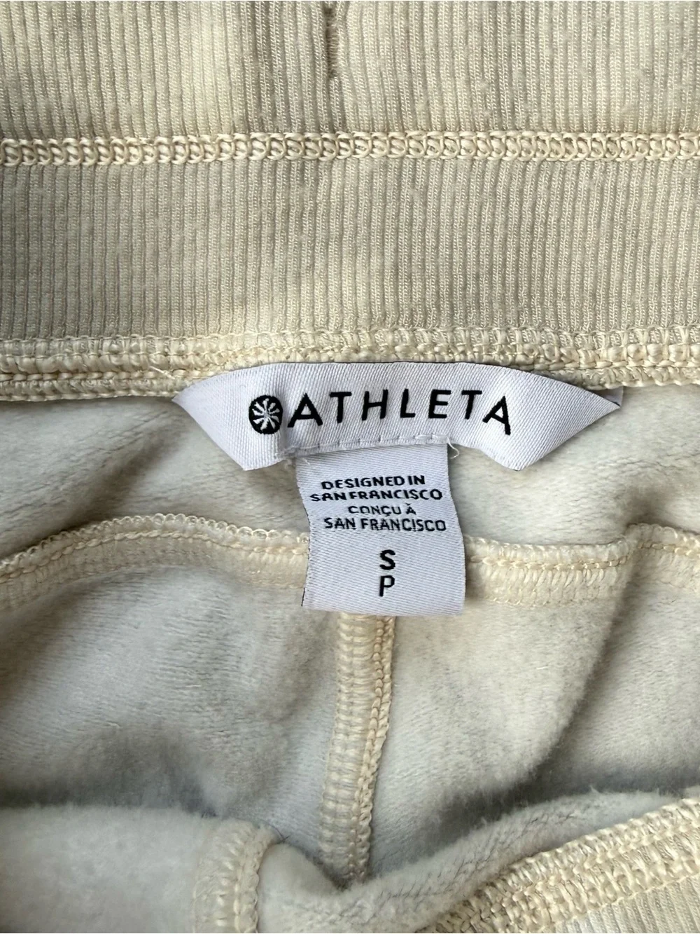 Athleta Balance Printed Jogger in Serene Light Grey Heather Tie-Dye Size Small