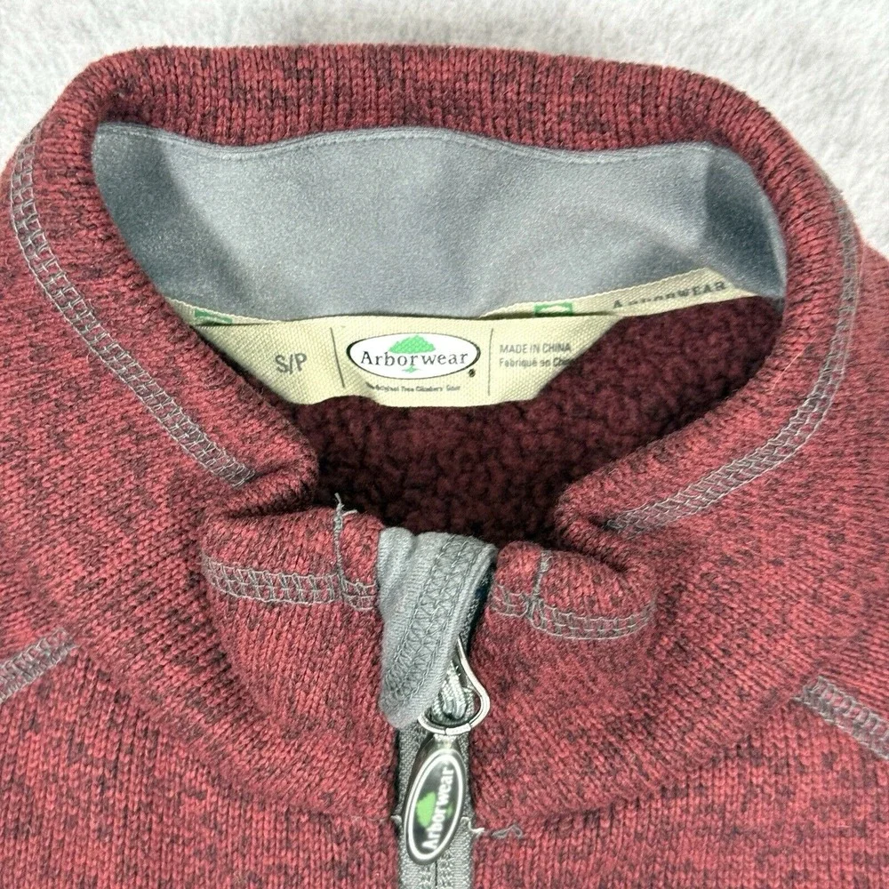 Arborwear Vest Womens Small Staghorn Fleece Full Zip Pockets Layering Outdoor‎