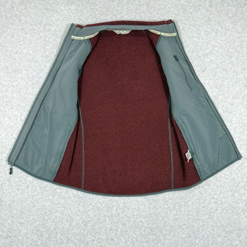Arborwear Vest Womens Small Staghorn Fleece Full Zip Pockets Layering Outdoor‎