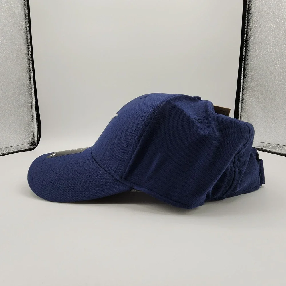 Nike Unisex‎ Club Performance Adjustable Hat Navy Swoosh Strapback Size M/L NEW