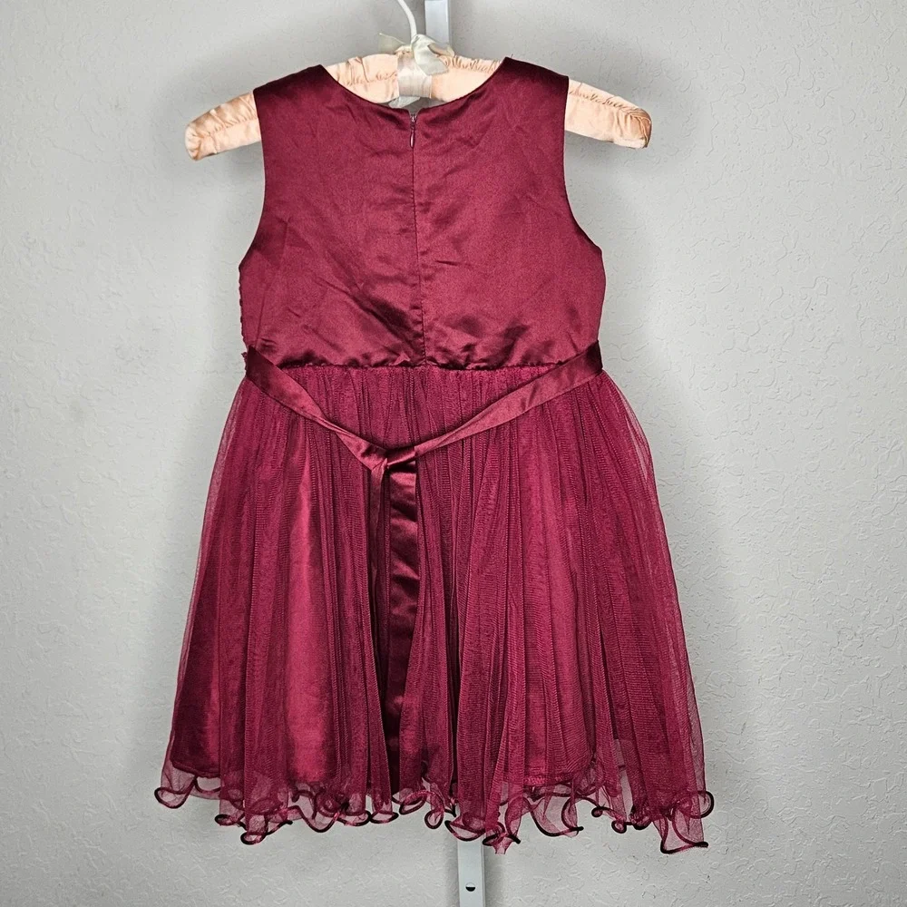 Beautees burgundy sleeveless