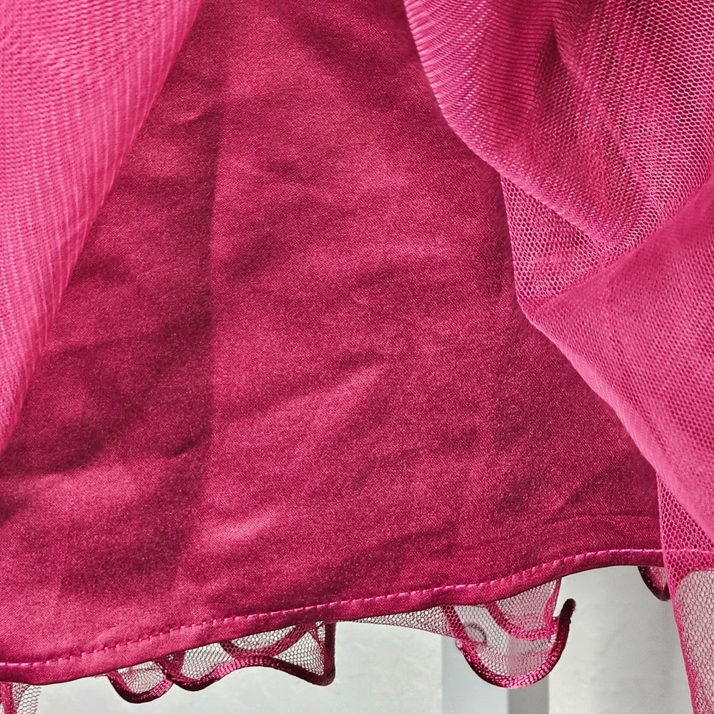 Beautees burgundy sleeveless