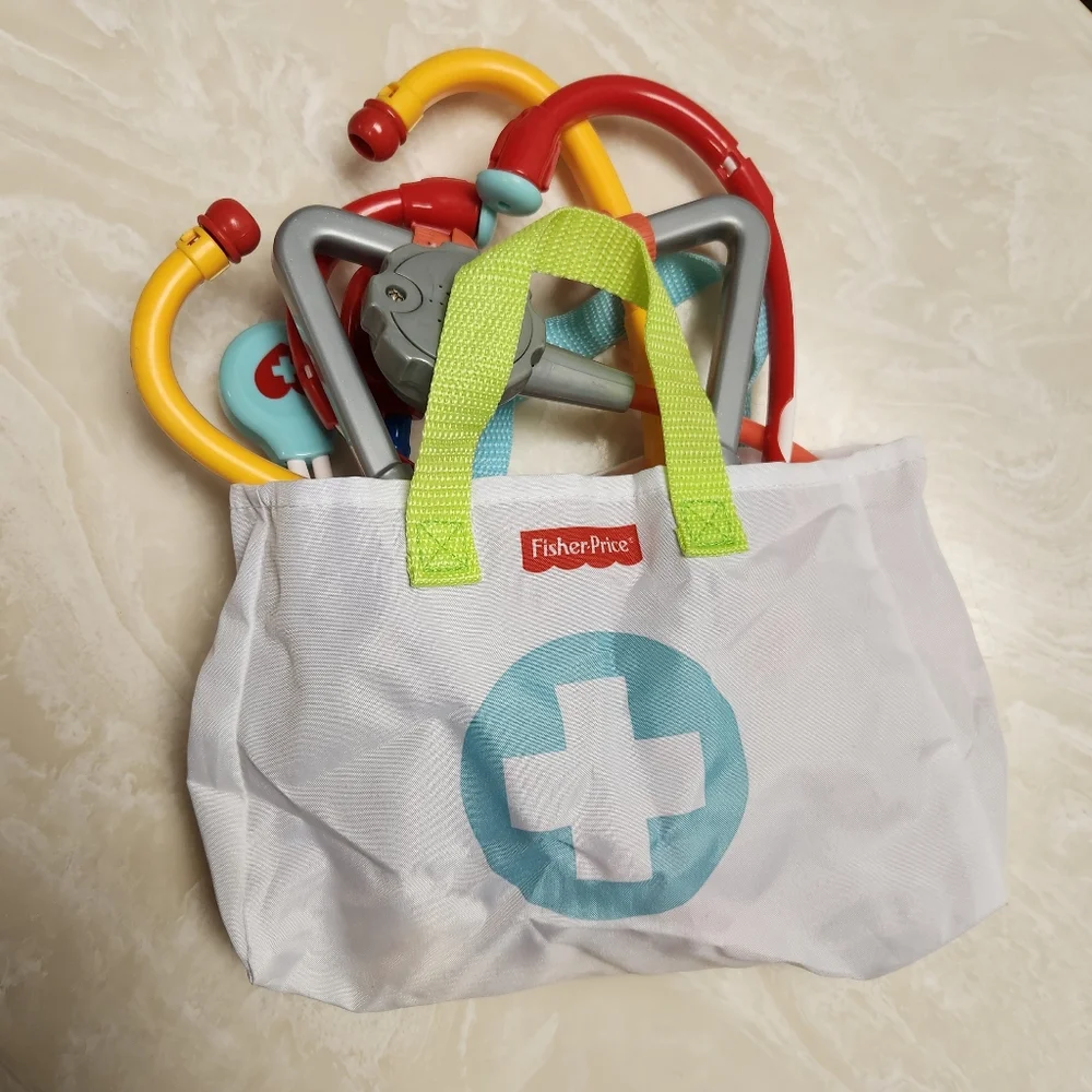 Lot of Kids Pretend Play Doctor Toys Stethoscope otoscope Preschool