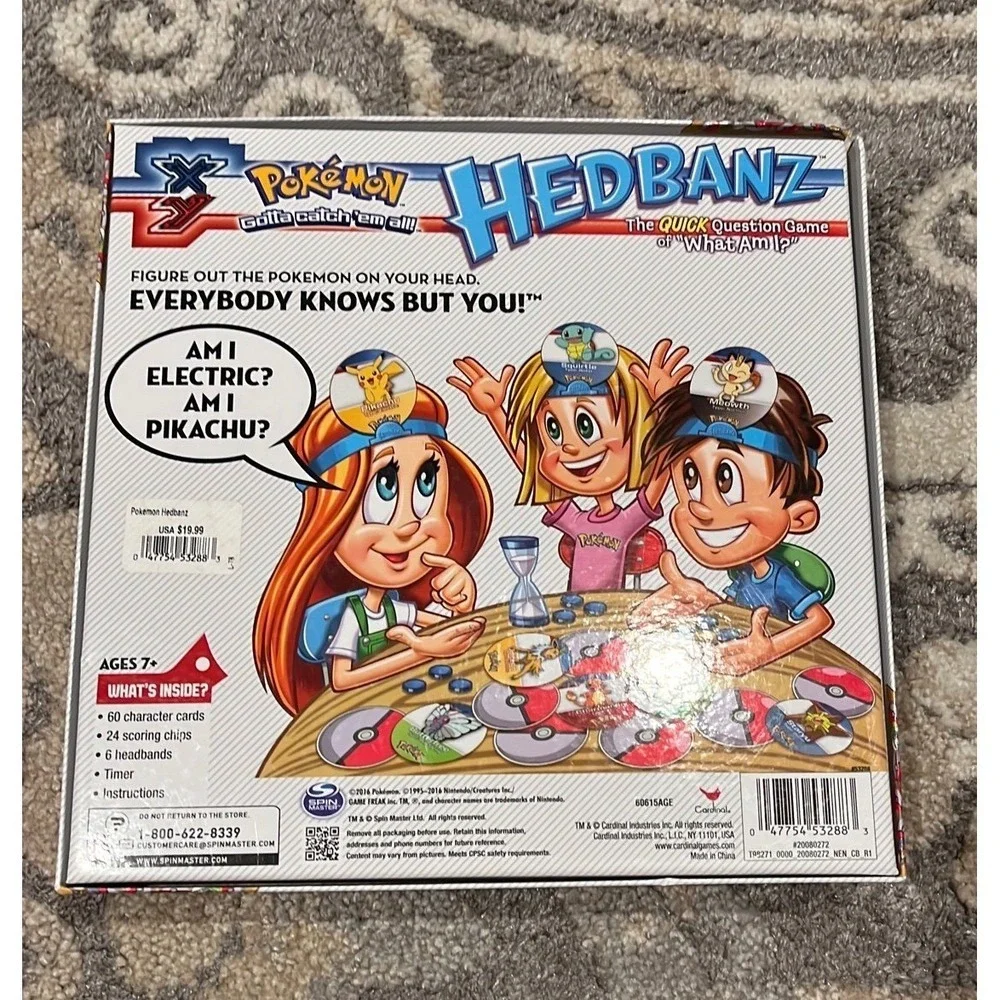 Hedbanz Pokémon edition