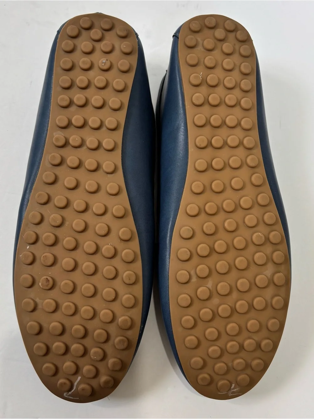 Old Navy Classic Blue Slip-On Lightweight Comfy Driving Flat Penny Loafer Size 9