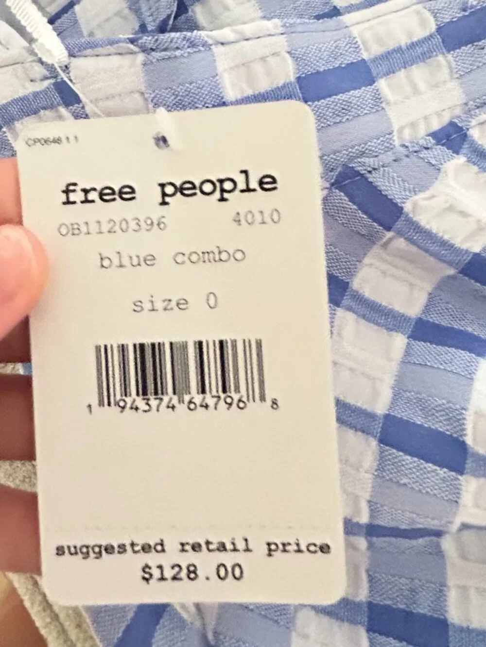 Free People welcome check give