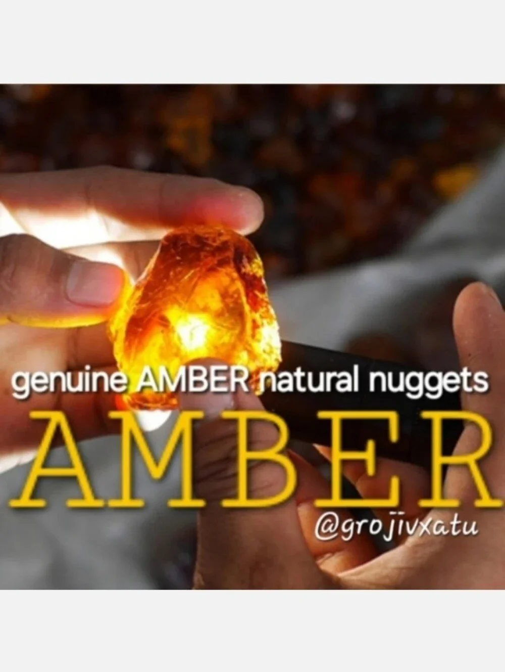 Silver Amber Jewelry love genuine