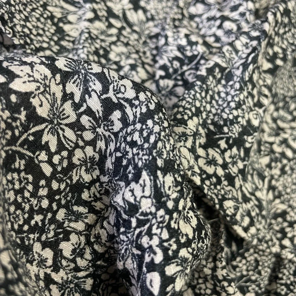 Anthropologie print offers ruffle