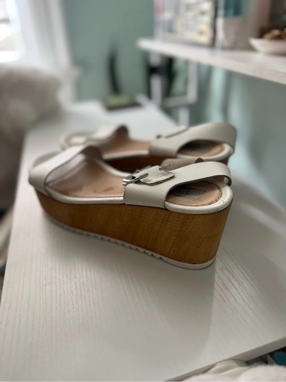 Steve Madden worn platform