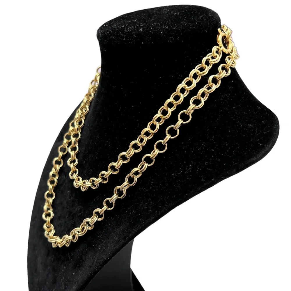 Vintage gold tone