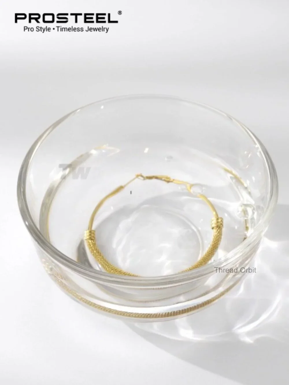 14K Gold Plated Hollow Mesh Hoop Earrings Stainless Steel Lightweight