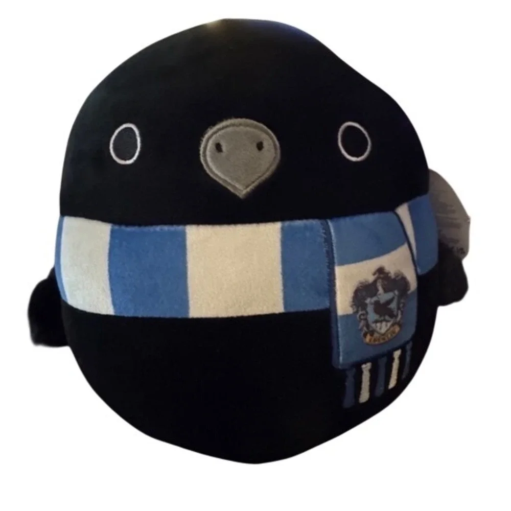 Squishmallows Harry Potter Ravenclaw Raven Kids 8 Inch Black Excellent Plush Toy