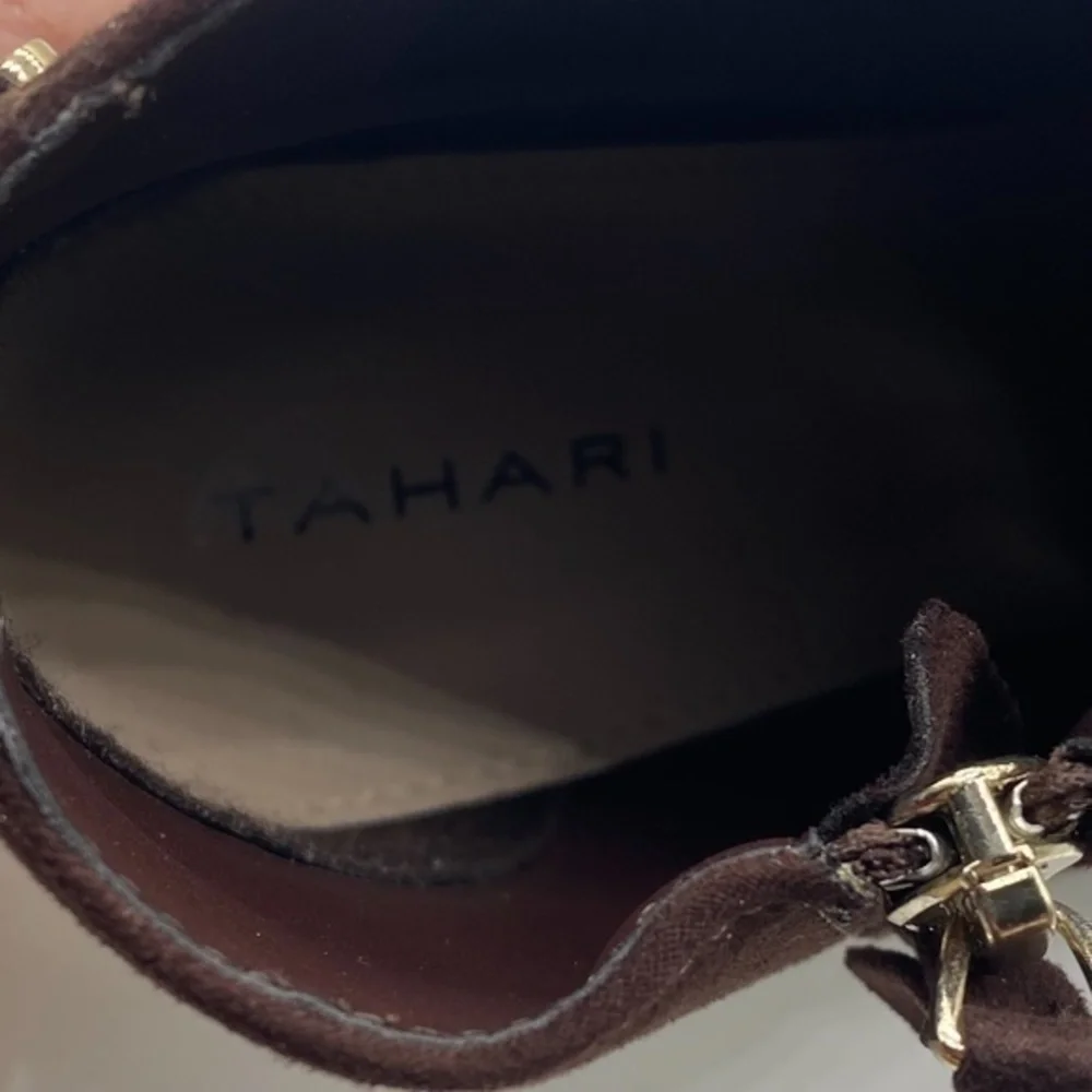 Tahiti Sherron Heel Booties NWOB