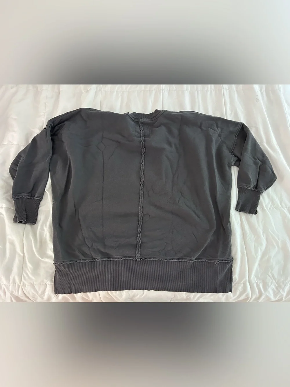 aerie oversized grey