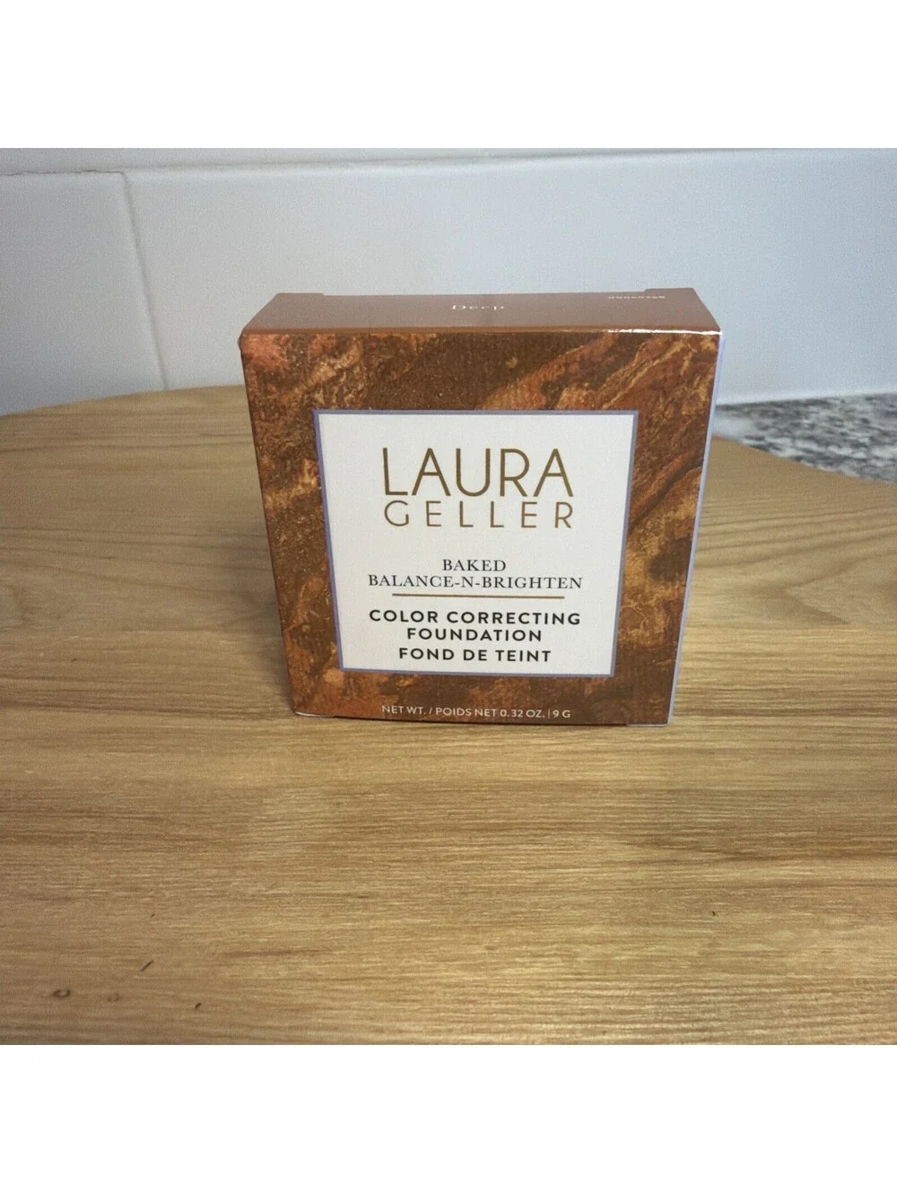 Laura Geller Baked Balance-N-Brighten Color “Deep” Correcting Foundation