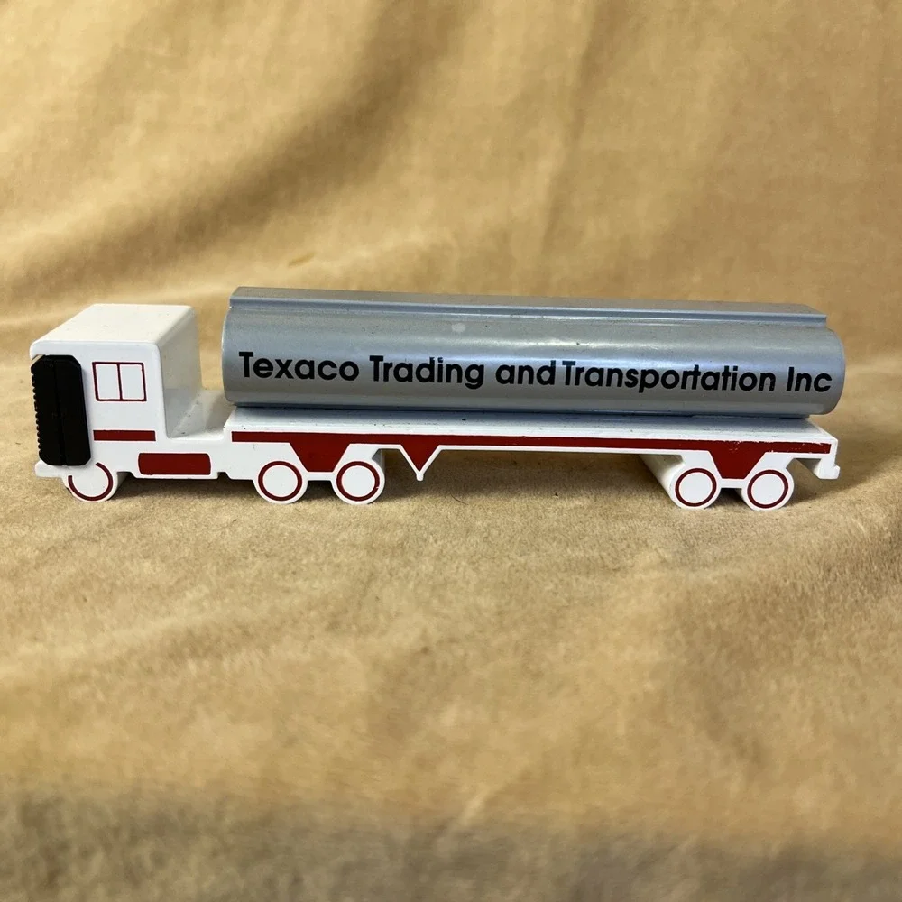 Texaco Trading And Transpiration Inc Digital Watch Face Advertisement Gas & Oil