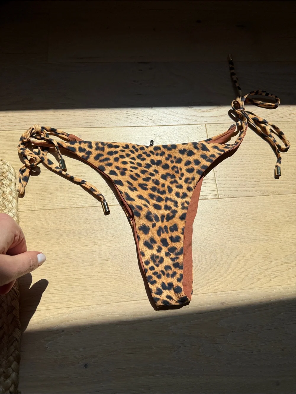 Monday Swimwear Palma Jaguar Bottom Size L.