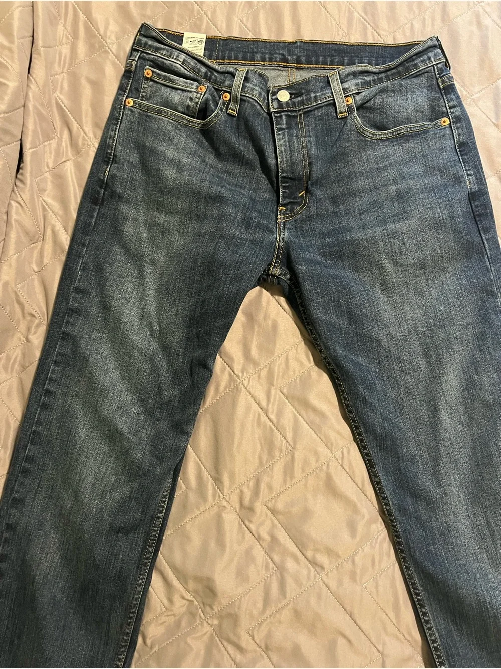 Levi's Slim Straight Blue Denim Jeans