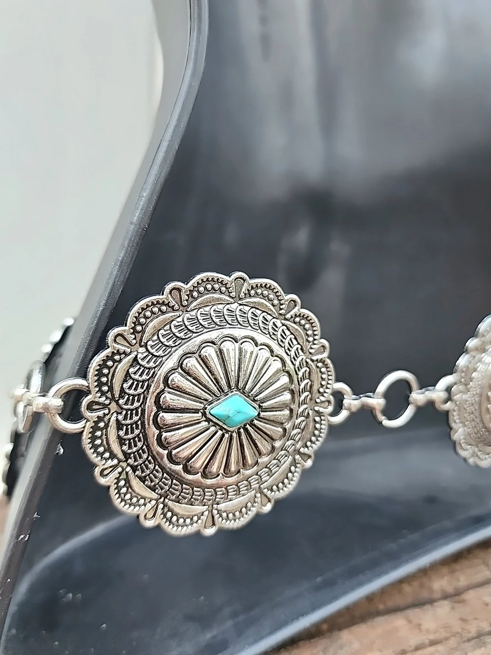 N/A silver concho