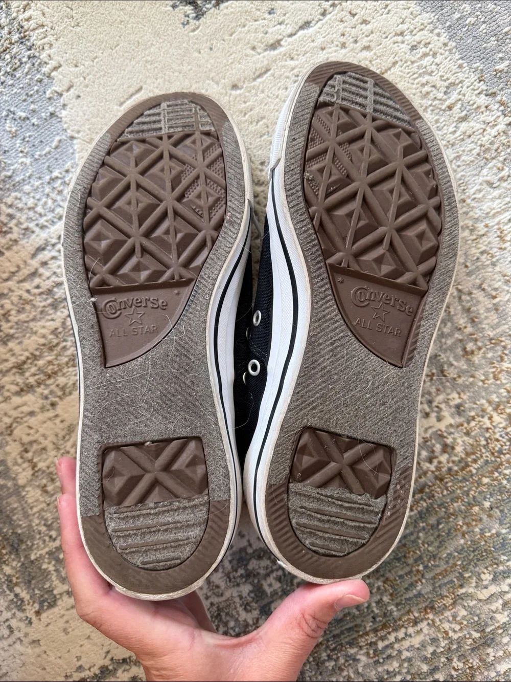 Converse Black and White Low-Top Sneakers