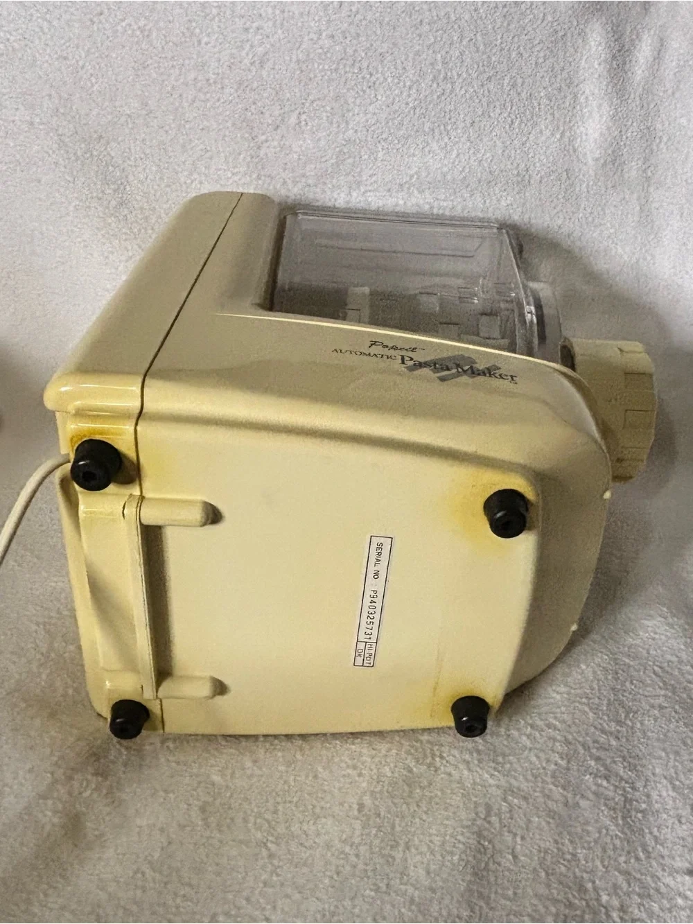 Popeil’s compact yellow