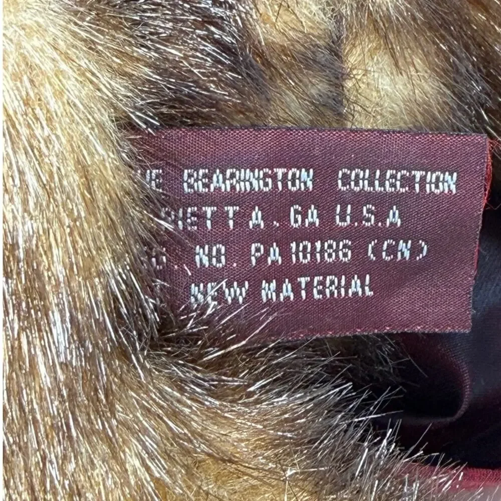 The Bearington Collection garland shiny red