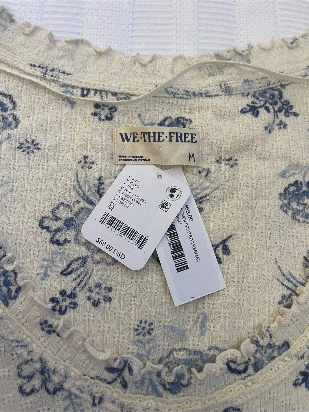Free People subtle all sleeve