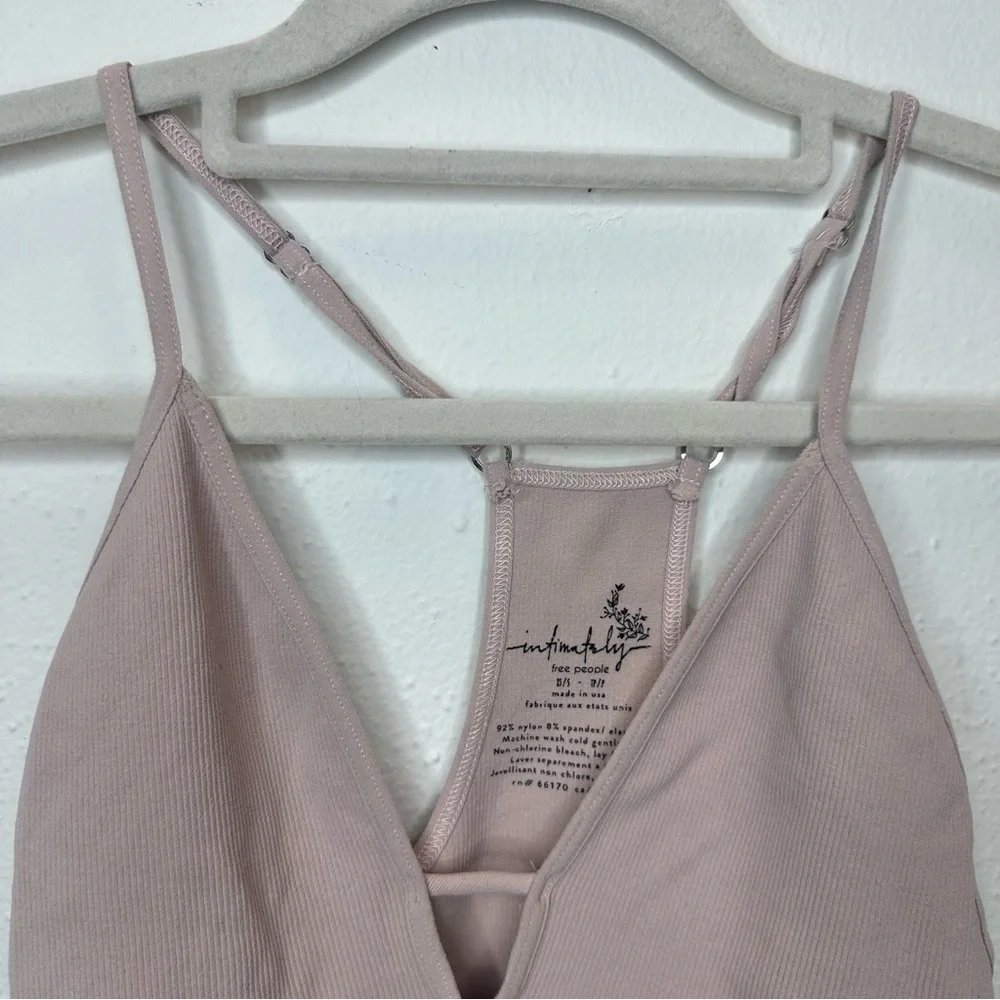 Free People beige intimately size