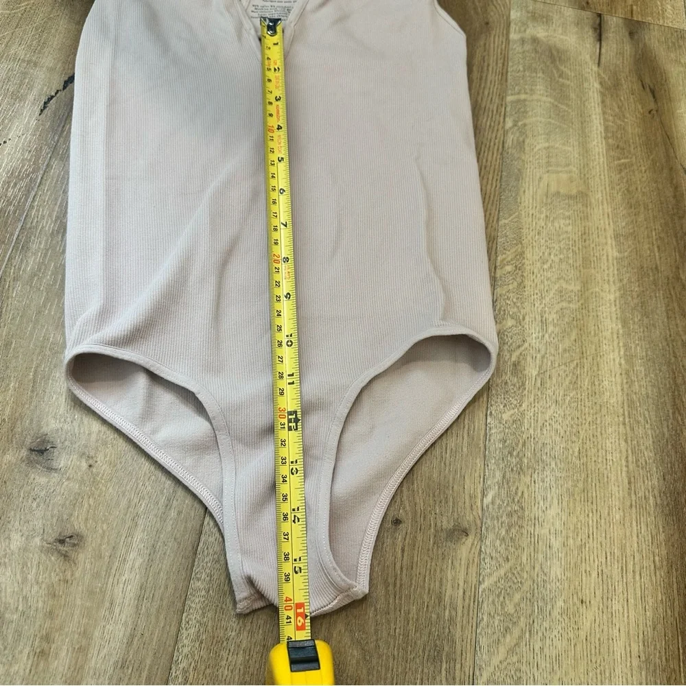 Free People ribbed beige