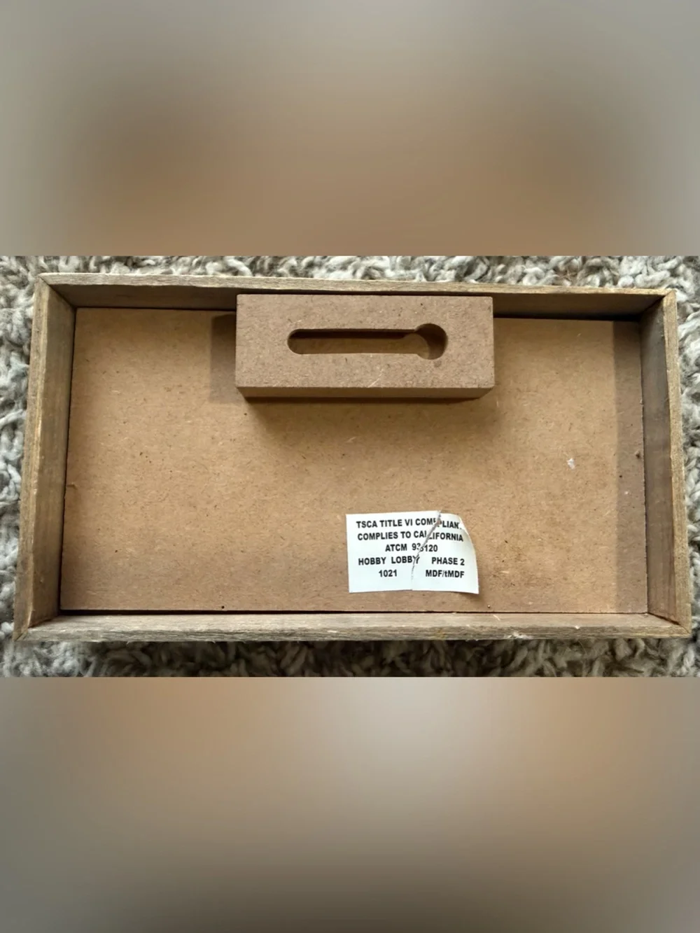 Hobby Lobby beige features