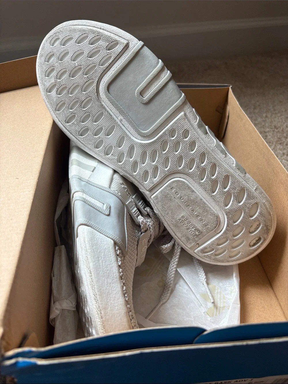 adidas Kids Light Grey Casual Knit Sneaker