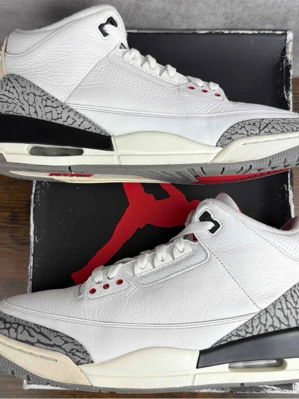 Air Jordan 3 Retro White Cement Reimagined Size 11.5 DN3707-100 Men Shoe OG Rare