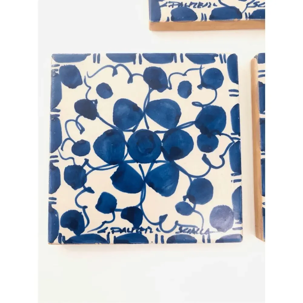 Italian signed tiles