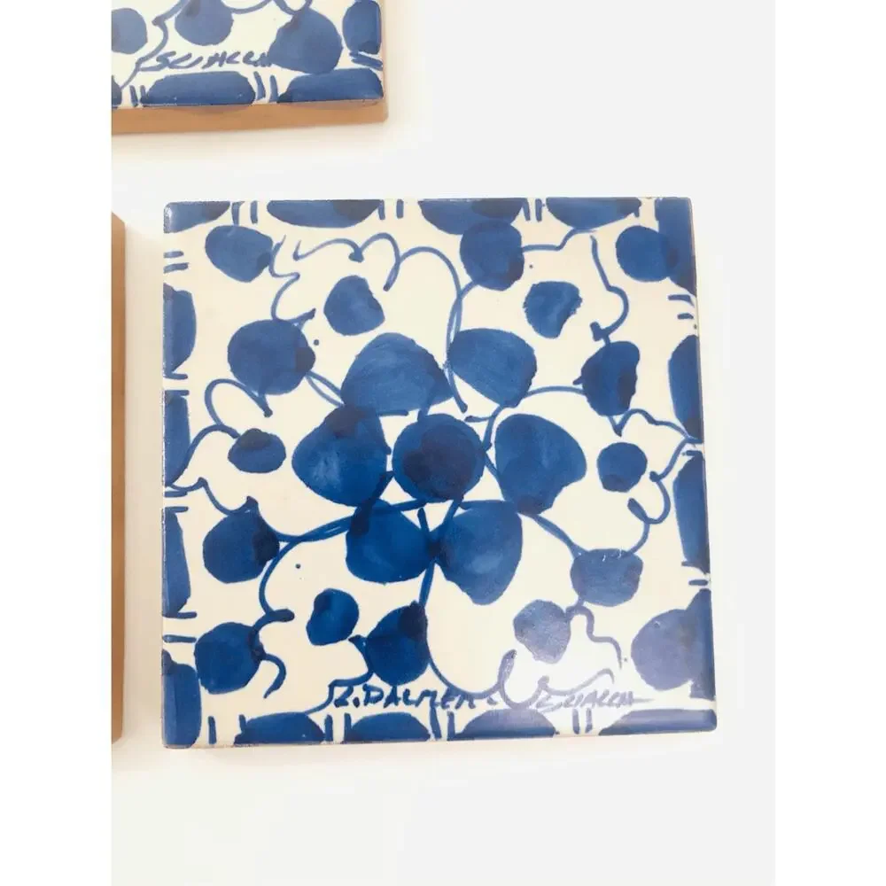 Italian signed tiles