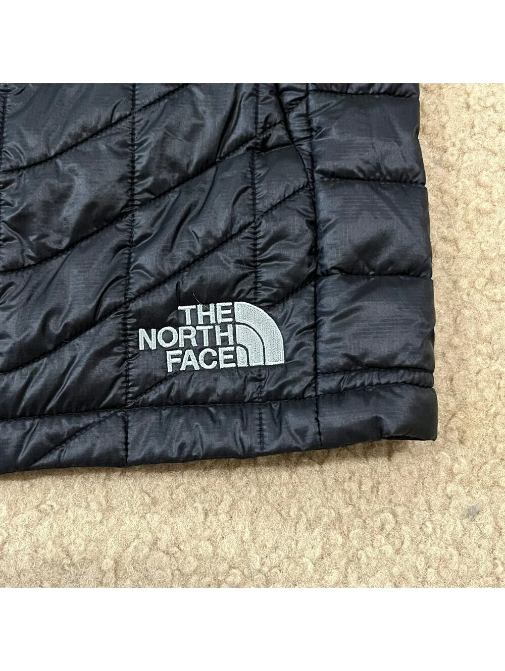 The North Face Mens Thermoball Down Puffer Vest Black Size 2XL