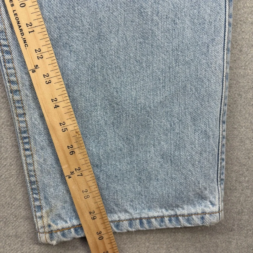Vintage 90s Levis 545 Jeans Mens 38x30 (Actual) Light Wash Loose Straight FLAW‎