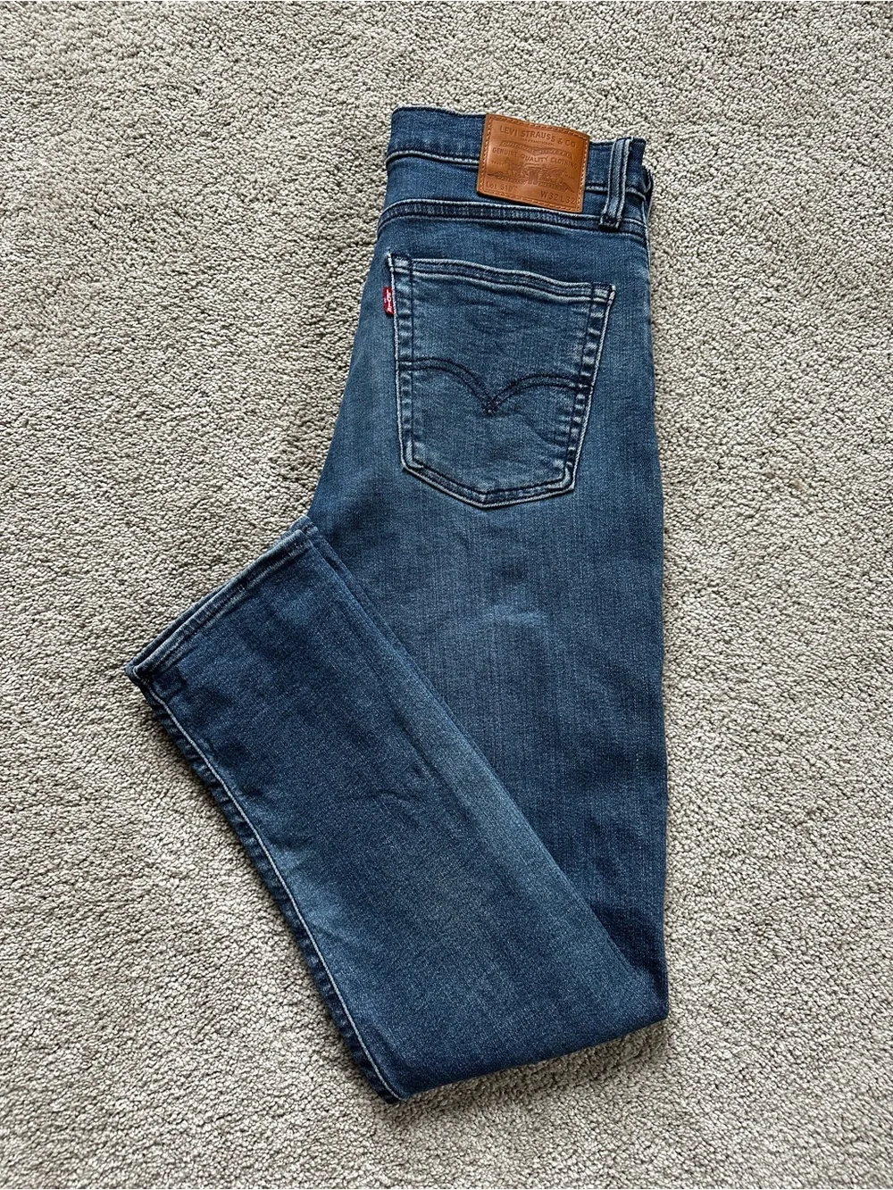 Levi's 510 Men's Dark Blue Slim Straight Jeans 32x32
