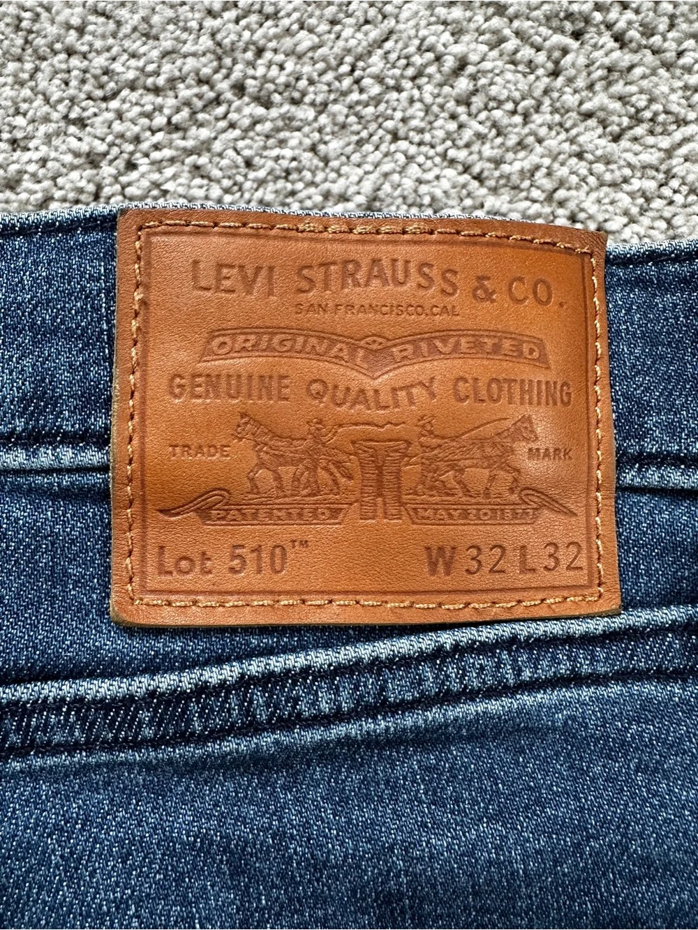 Levis red men versatile