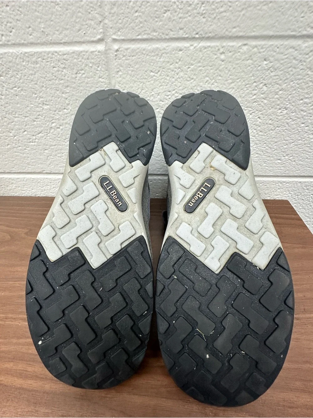 L.L. Bean grey super heels