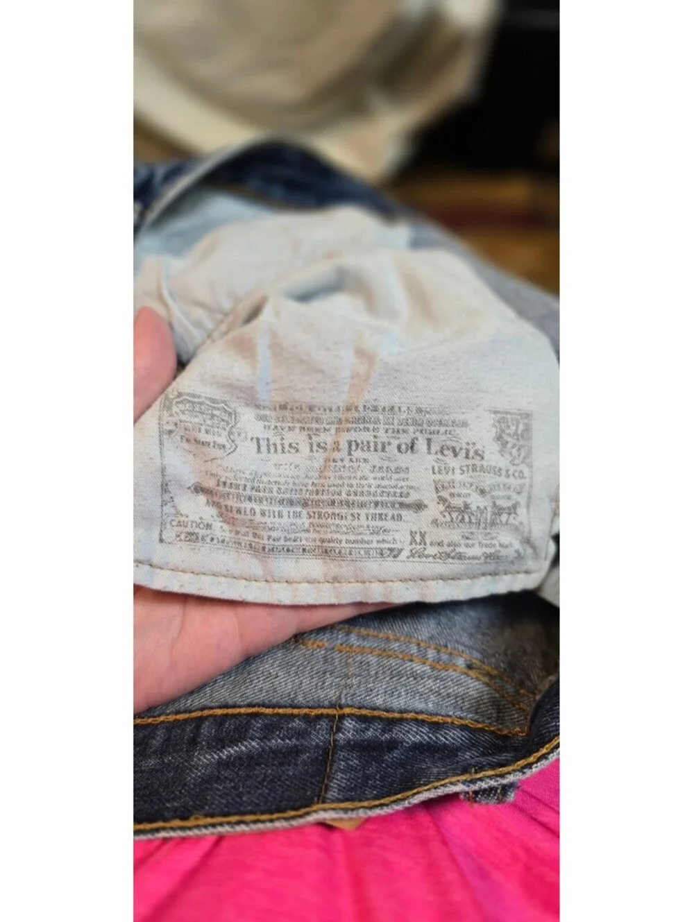 Levis use including