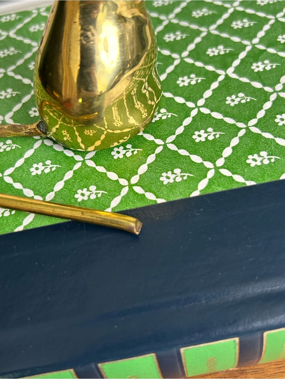 Vintage brass big earred mcm mouse