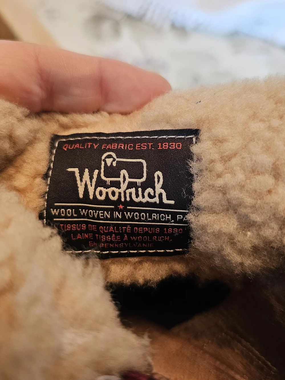 Woolrich leather ankle