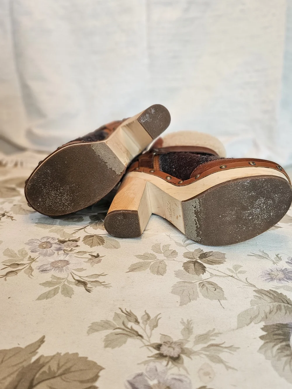 Woolrich leather ankle